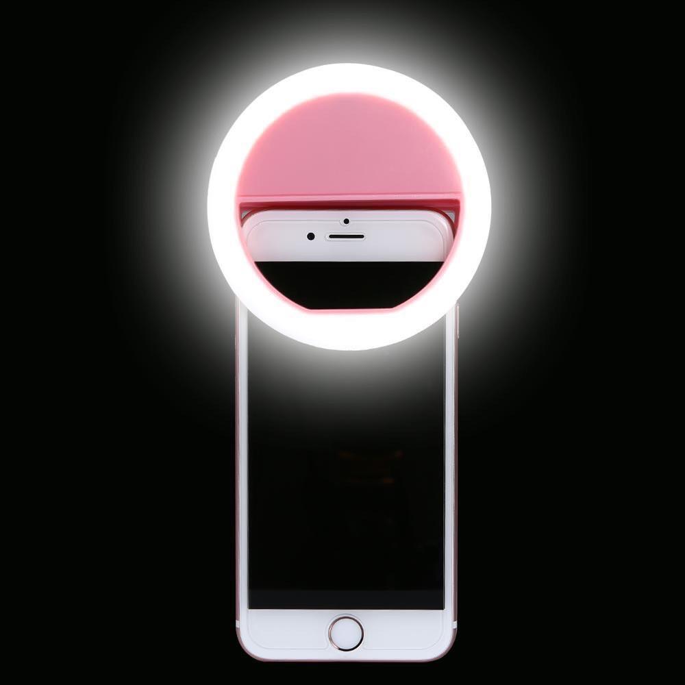 Đèn led tự sướng pin sạc - Đèn led hỗ trợ chụp hình selfie,livestream - chụp hình tự sướng