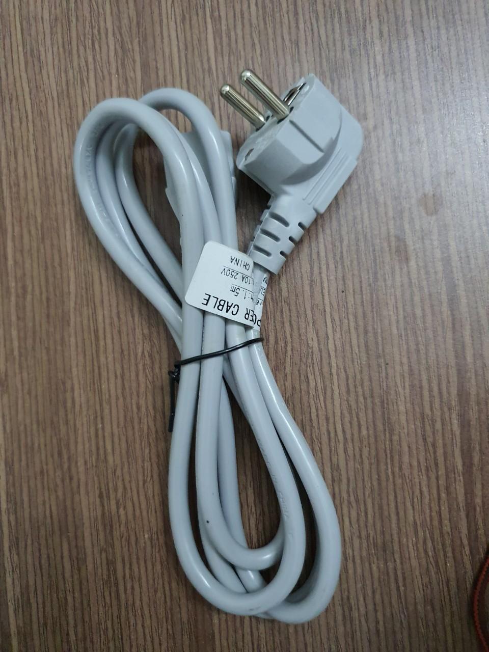 Dây nguồn loại tốt, dùng cho máy tính bàn PC, máy in, nồi cơm điện