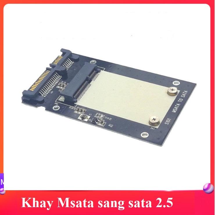 Khay chuyển ổ cứng laptop Msata ra chuẩn 2,5inch